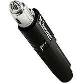 KAWASAKISEIKI M-7 Nose Hair Trimmer – Multifunctional Nose, Ears and Eyebrows Hair Trimmer for Men with Nickel Sterilized Coating and Self-Cleaning Water Resistant Design – Travel Pouch Included