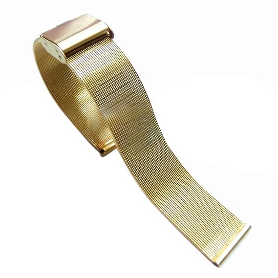 Time COVER 18mm Fashion Men'S And Women'S Mesh Stainless Steel Strap Watch Strap For Replacement Wrist Strap Watch/Quartz Wat
