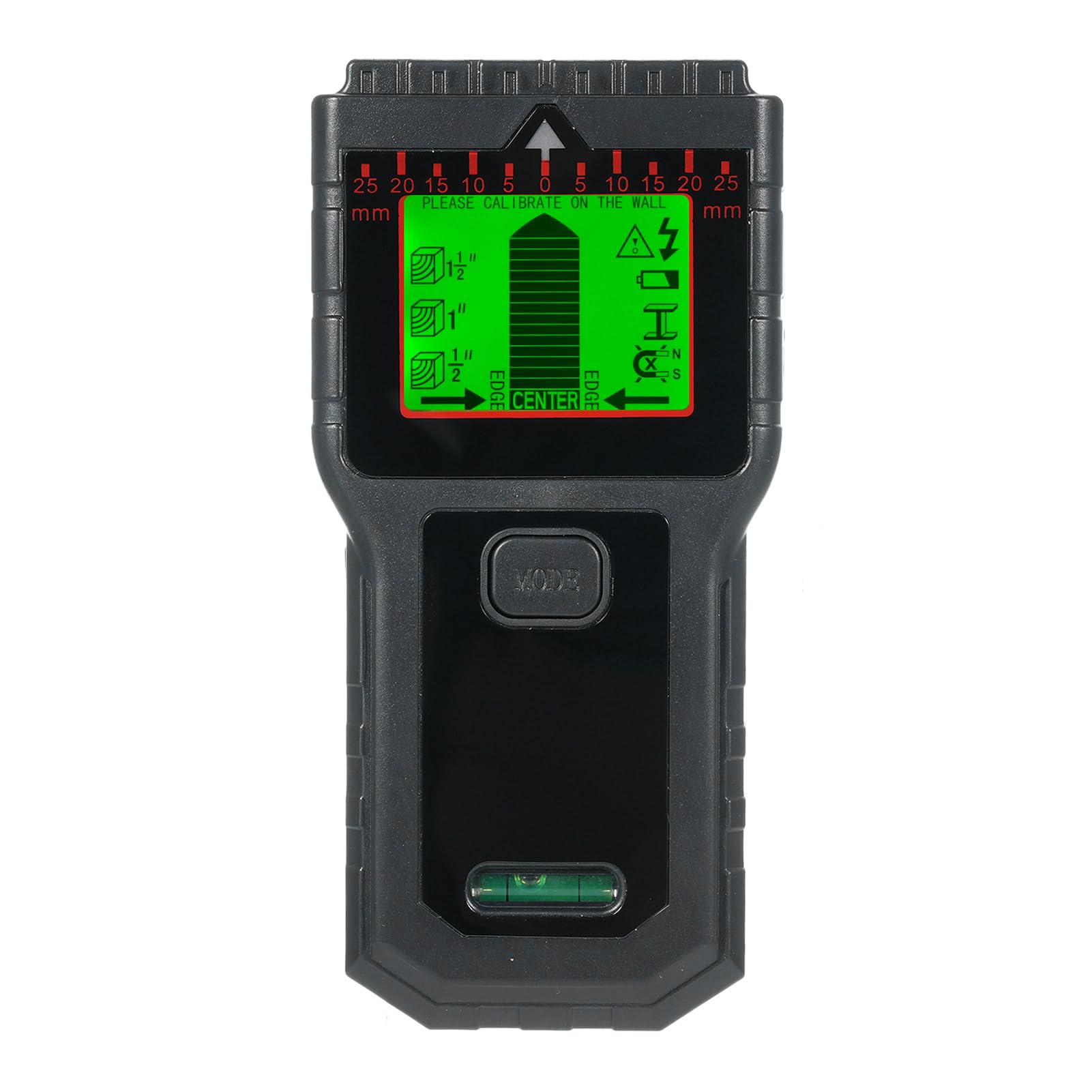 Weytoll Stud Finder Wall Scanner, 7 in 1 Electronic Stud Scanner Wall Detector with 5 Modes & 2 Functions for Studs Wood Metal and AC Wires Detection