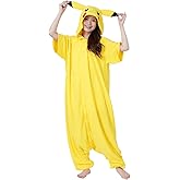 SAZAC Kigurumi - Pokemon - Pikachu - Summer Onesie Jumpsuit Halloween Costume