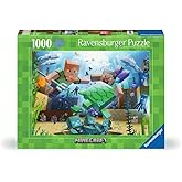 Ravensburger Mojang Minecraft Mosaic 1000 Piece Jigsaw Puzzle for Adults - 12000421 - Handcrafted Tooling, Made in Germany, Every Piece Fits Together Perfectly