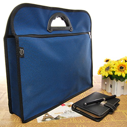 VORCOOL Waterproof Document Bag Portable Waterproof Doublelayer Oxford