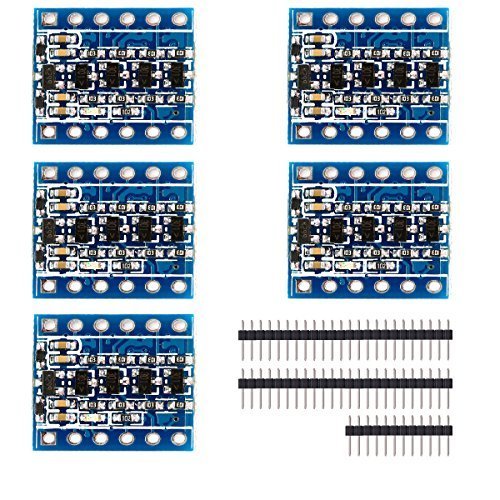 Xcsource 5pcs iic i2c logic level converter bi-directio…