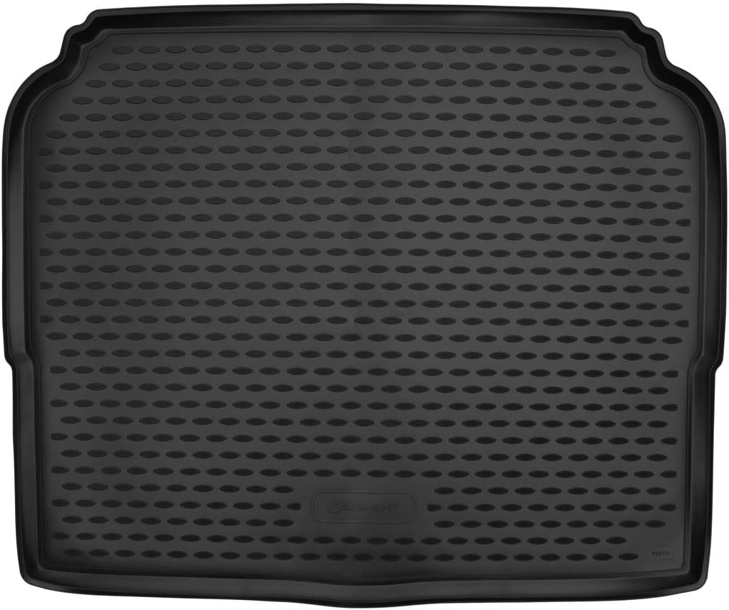 Element EXP.ELEMENT0197312N Tailored Fit Rubber Boot Liner Protector Mat for OPEL Grandland 2017->, Estate, Bottom Trunk, 1 pc, Black