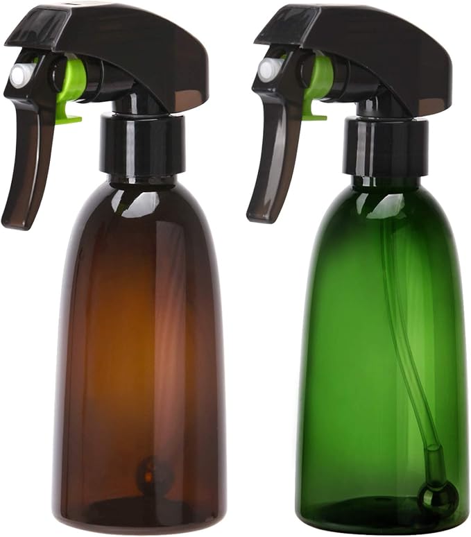 2 Packs Empty Plant Spray Bottle, 200ml 360°AllAngle