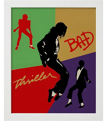 Amazon.com: AMERICAN LUXURY GIFTS Michael Jackson Dot Matrix