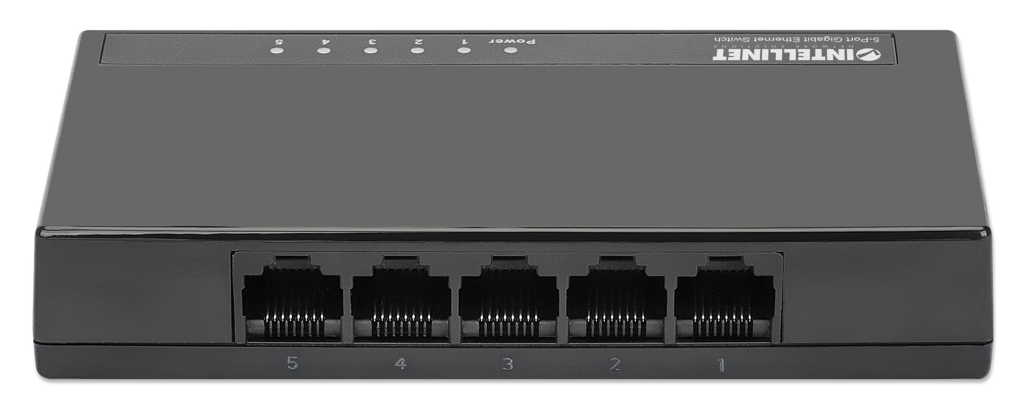 Intellinet 561747 Gigabit Ethernet Switch 5 Ports, SG105 Black