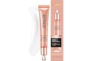 RONKIE Eye Cream for Dark Circles and Puffiness: Caffeine - Retinol Cream- Anti Aging Wrinkles With Collagen Hyaluronic Acid Fine Lines Depuffer in 3-4 Weeks-15 mL