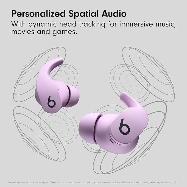 BEATS FIT PRO (1ST GEN) – TRUE WIRELESS NOISE CANCELLING EARBUDS – ACTIVE NOISE CANCELLING – SWEAT RESISTANT EARPHONES, COMPATIBLE WITH APPLE & ANDROID, CLASS 1 BLUETOOTH® – STONE PURPLE