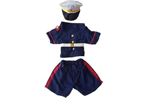 STUFFEMS TOY SHOP 20094-U.S. Marines Dress Blues Clothes for 14" - 18" Stuffed Animals and Dolls