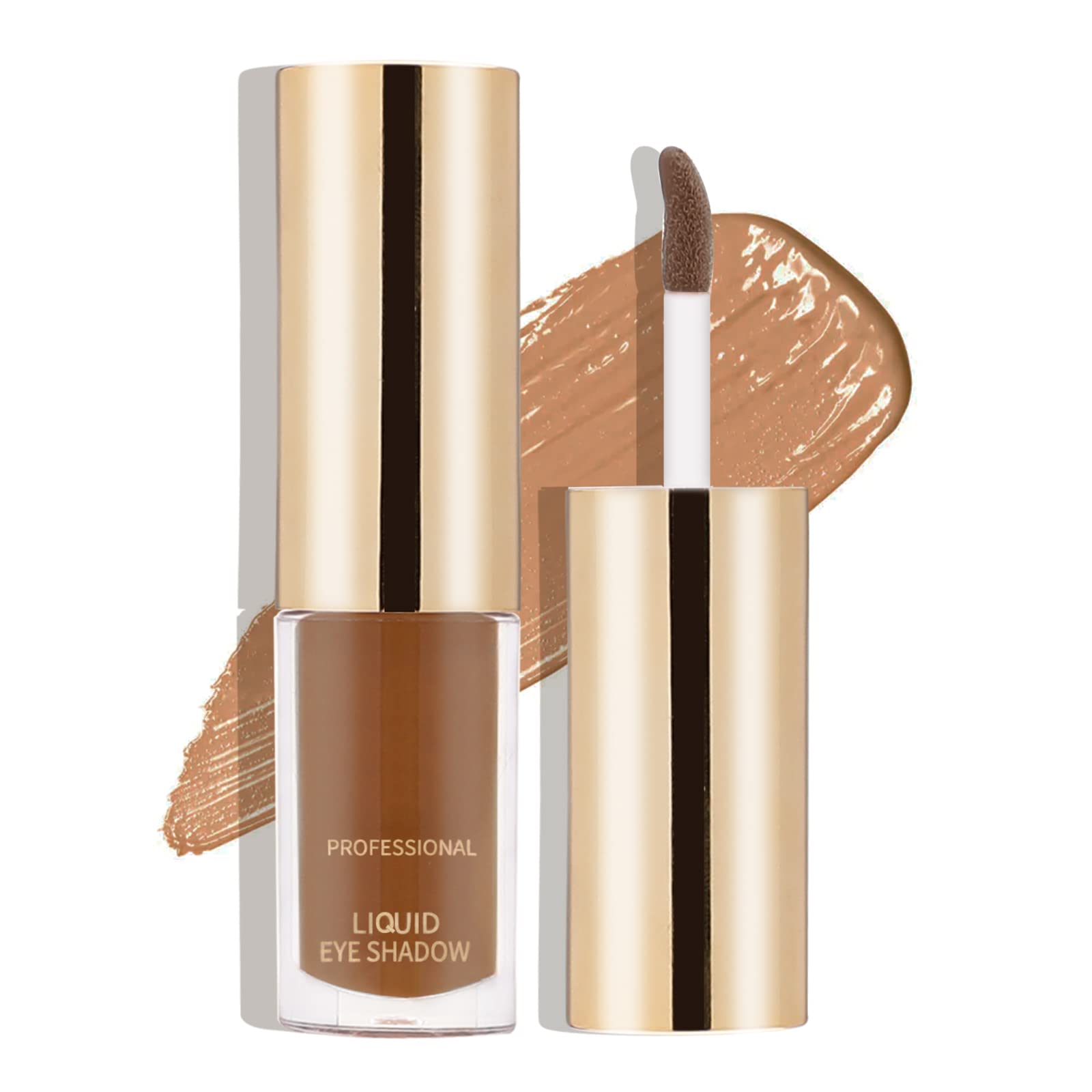 Boobeen Liquid Matte Eyeshadow - Long Lasting Waterproof, Velvet Matte Cream, Neutral Nude