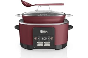 Ninja MC1000 Foodi PossibleCooker 8.5 Quart Multi-Cooker, with 4-in-1 Slow Cooker, Dutch Oven & More, Glass Lid & Integrated 