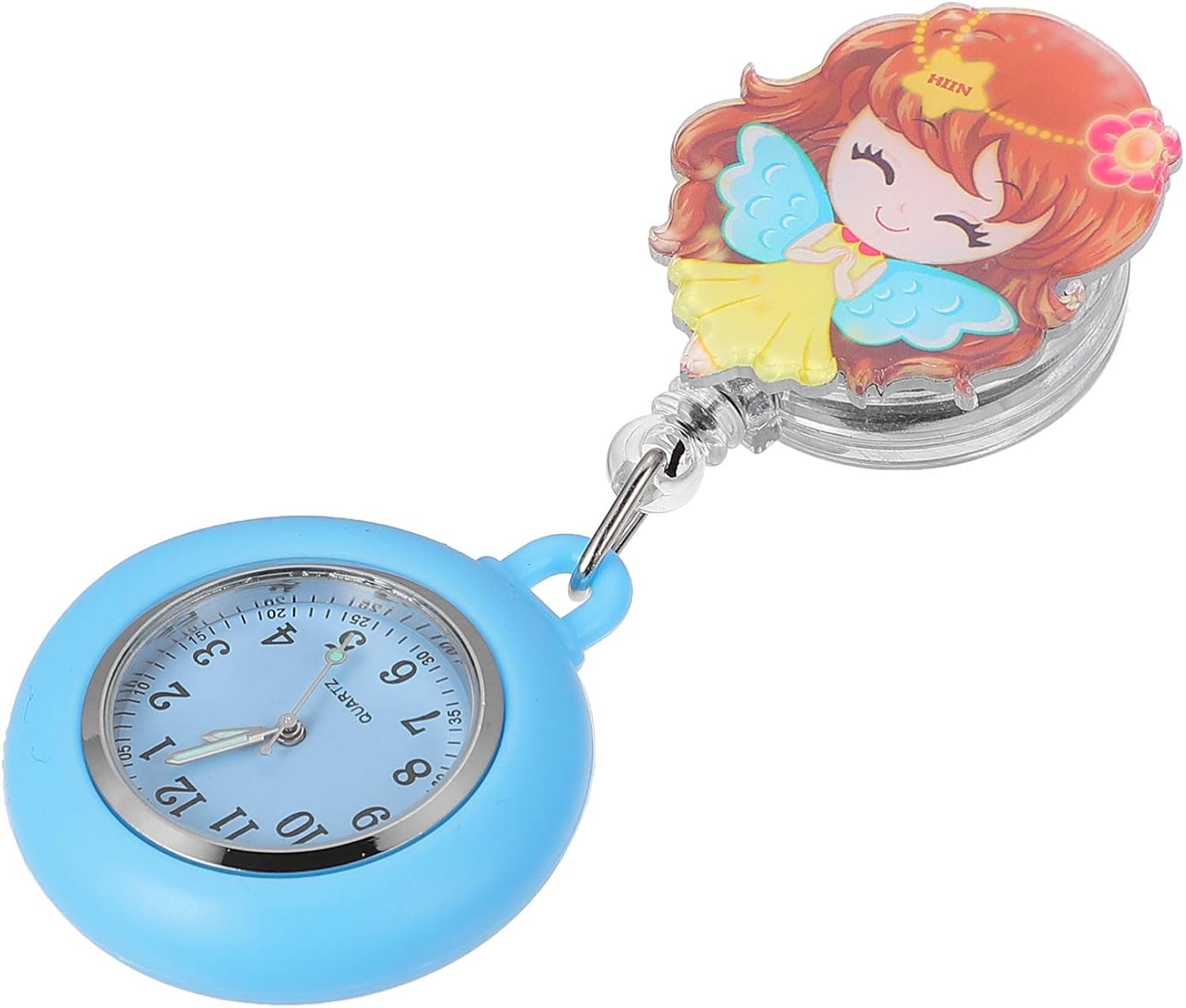 Hängeuhr Für Krankenschwestern & Ärzte - Präzise Taschenuhr Mit Sicherheitsclip