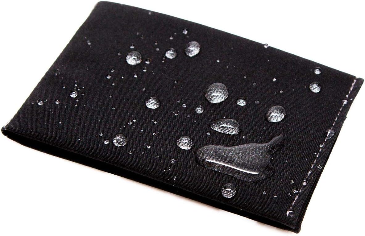 Minimalist Wallet - RFID Option - Thin, Durable, and Waterproof Guaranteed - Made in USA - MICRO Size
