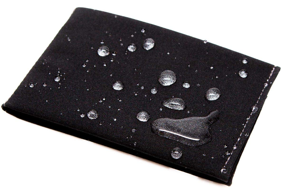 Minimalist Wallet - RFID Option - Thin, Durable, and Waterproof Guaranteed - Made in USA - MICRO Size