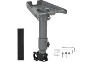 DRIZZLEN Starlink Gen 3 RV Ladder Racks,Starlink Gen 3 Pole Clamp Mount Suitable for Pipe Diameters of 0.8-1.17 inch Horizontal Bars.Starlink RV Ladder Mount Can be Used on Fences/Yachts/RVs/Poles/Roof Racks