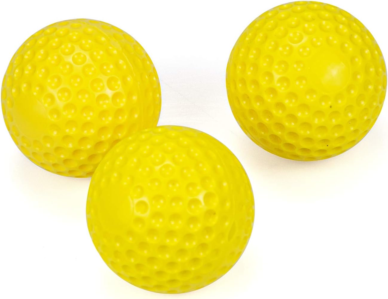 Tebery 12 Pack Sting-Free Dimpled Pitching Machine Baseballs Standard Size : Sports & Outdoors