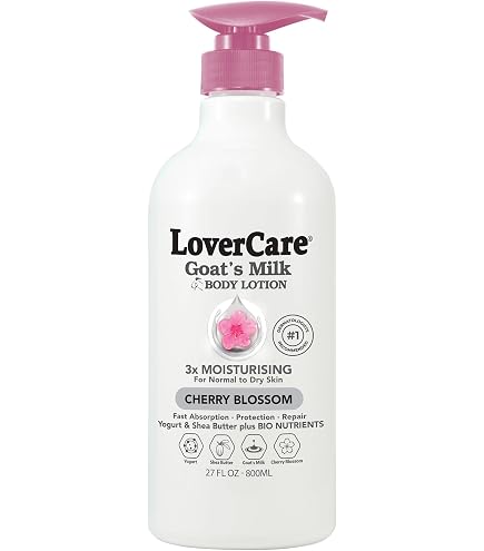 Amazon.com : Lovercare Goat Milk Body Lotion for Dry Skin with