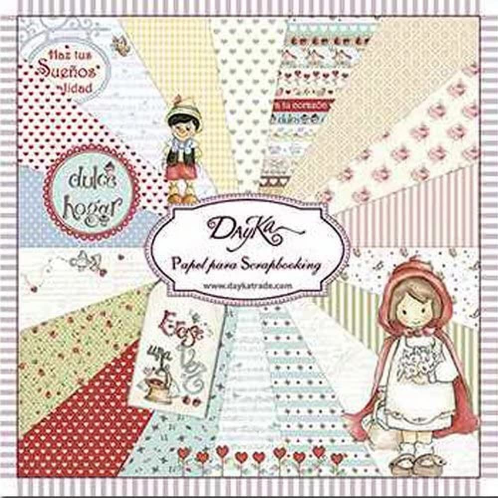 DAYKA Scrapbooking, White, M
