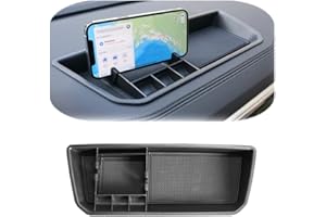 Vesul Compatible with VW Volkswagen Atlas/Atlas Cross Sport 2018 2019 2020 2021 2022 2023Interior Dashboard Organizer Phone Holder Tray Storage Box Divider Insert Organizer ABS Glove Pallet