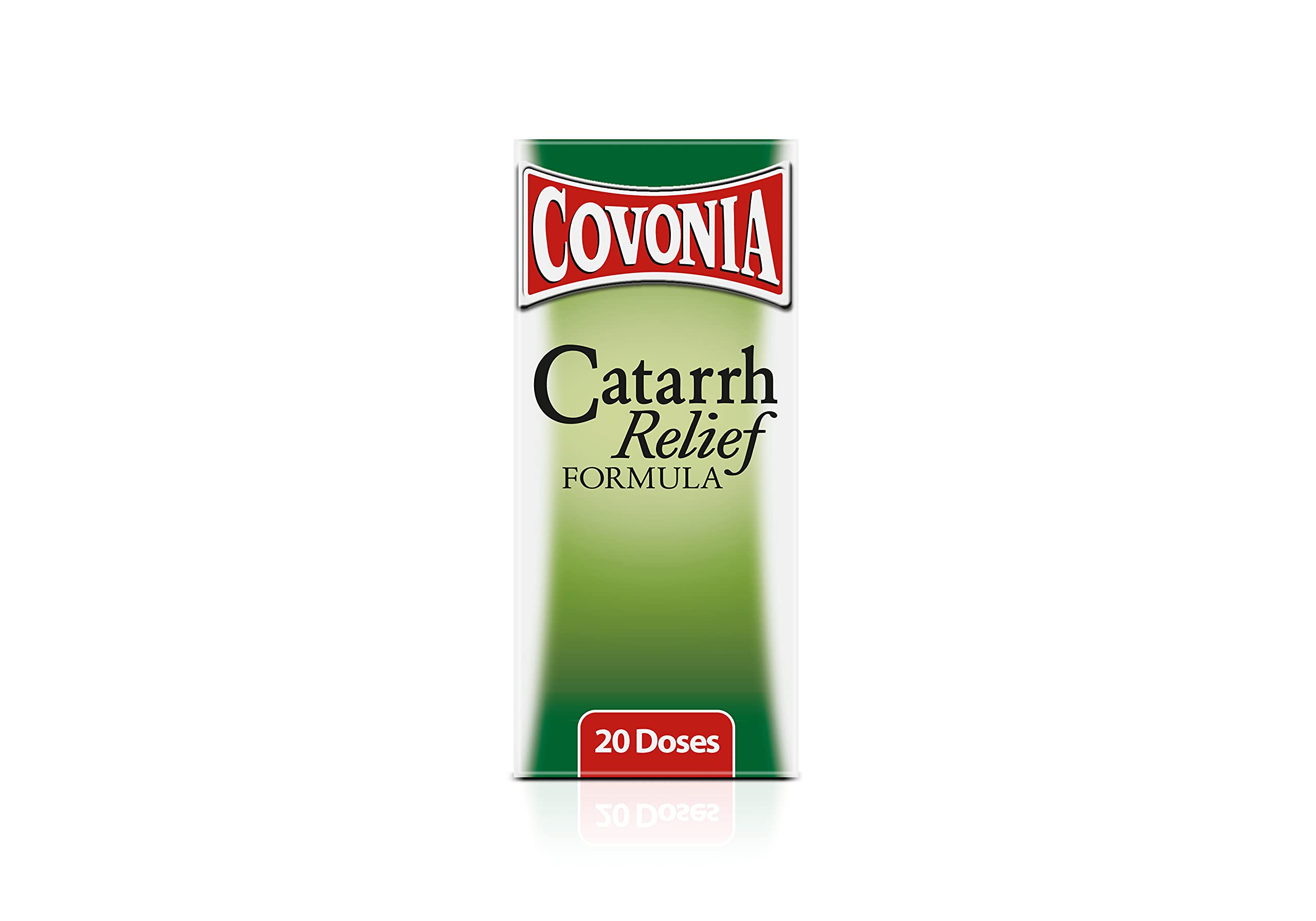 Covonia Catarrh Relief Formula - Used to Relieve The Symptoms of Nasal and Throat Catarrh 20 Doses - 100ml, Pack of 1