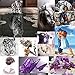 Woaills 5D Diamond Embroidery Painting Cross Stitch,Cat and Tiger DIY Home Decor Craft Square 11.81 Inches (Multicolor)
