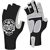 Riverruns Fishing Gloves UPF 50+ Sun Gloves UV Protection Men Women for Outdoor, Kayaking, Rowing, Paddling, Canoeing, Hiking