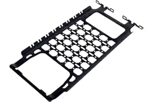 KOKSHELY Overhead Molle Panel Storage Compatible with 2018-2025 Wrangler Jl Jlu & 2020-2025 Gladiator JT|Jeep Gladiator/JL Overhead Molle Panel|Top Cargo Management Rack|Overhead Cockpit Molle Panel