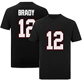 Custom Football T-Shirt No Brand/Logos 100% Cotton for Mens/Womens/Kid