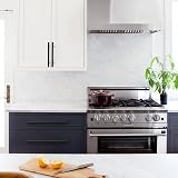LONTAN 20 Pack 160mm Hole Centers Black Kitchen Cupboard Handles 224mm view 6