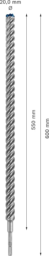 Bosch EXPERT SDS plus-7X Hammer Drill Bit 25 mm Carbide Toughness view 3