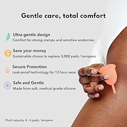 Lena Sensitive Menstrual Cup Large – Reusable
