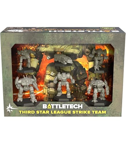 Catalyst Game Labs BattleTech Jeu de figurines d'initiative Extension Jeu de miniatures à partir de 14 ans Jeu en anglais