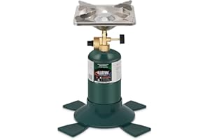 KOMAN Camping Propane Stove,Portable Camping Stove, Backpacking Stove Propane Camping Stove,10000BTU Single Burner Propane Stove for Outdoor Cooking,Fuel by 16 Oz Propane Cylinder (Fuel not Included)