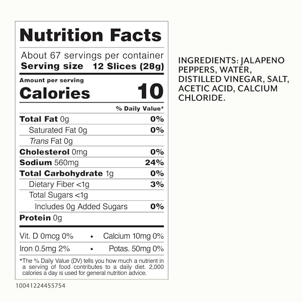 ROLAND FOODS SLICED JALAPENOS, SPECIALTY IMPORTED FOOD, 8.33 POUND BAG, PACK OF 1