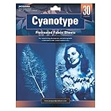 Jacquard Cyanotype Fabric Sheets, Pre-Sensitized