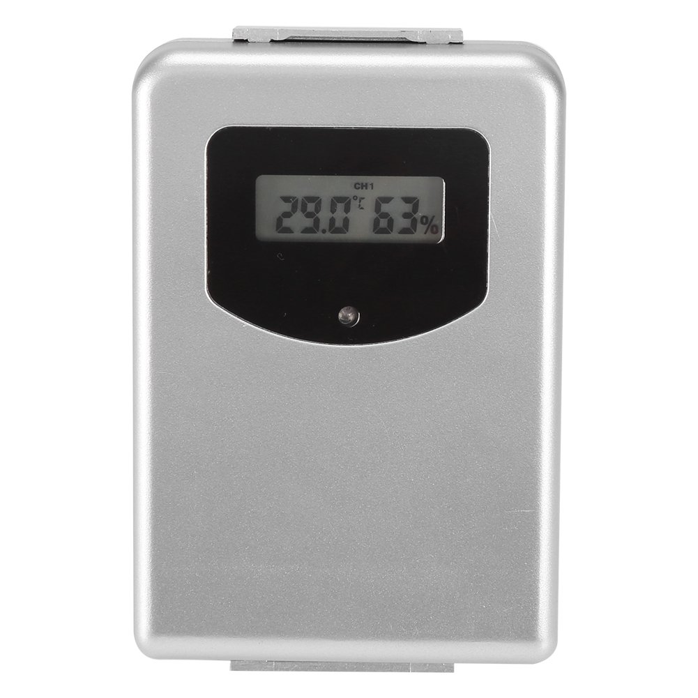 Digital Remote Sensor, 433MHz Wireless Remote Sensor, Light Weight Portable LCD Display for Home