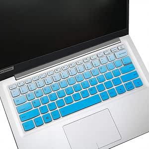 MUBUY Silicone Keyboard Cover For Lenovo IdeaPad 14" Laptops (NO Number Pad) - Gradual Pink, Waterproof & Dustproof