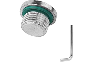 Zorqon 1Pcs Plug Screw Replace for 06237-5J4-010, 9 Speed Transmission Drain Plug Bolt Compatible with Honda Pilot Passport Odyssey Ridgeline MDX TLX 2016-2025, with L Wrench