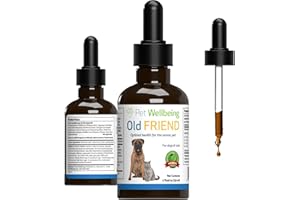 Pet Wellbeing Old Friend for Senior Cats - Supports Immune System Health, Joint Mobility, Healthy Energy Levels, Alfalfa, Rei