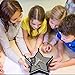 ArtCreativity 6 Inch Star Pin Art Game for Kids-Adults Pin Art Toy for Autistic Kids-Stainless Steel Metal Pins, Sturdy Plastic Frame-Great Party Favor, Gift for Boys-Girls, Office Desk Decoration