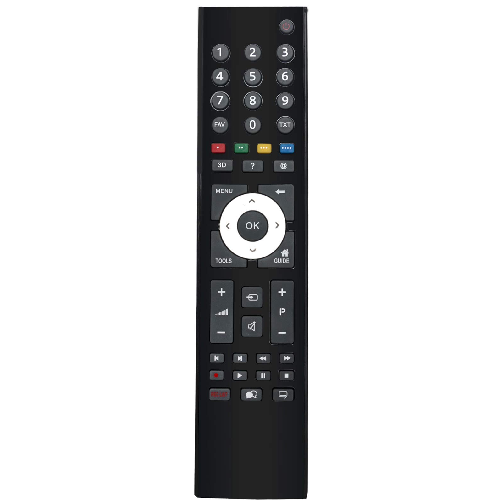 VINABTY TP7187R TP7187 Replacement Remote Fit for Grundig LCD TV 32 FLE 9130 SL40 VLE 7230 BH37 VLC 6110 C47 VLE 9372 BL32FLE9130SL 40VLE7230BH 37VLC6110C 47VLE9372BL