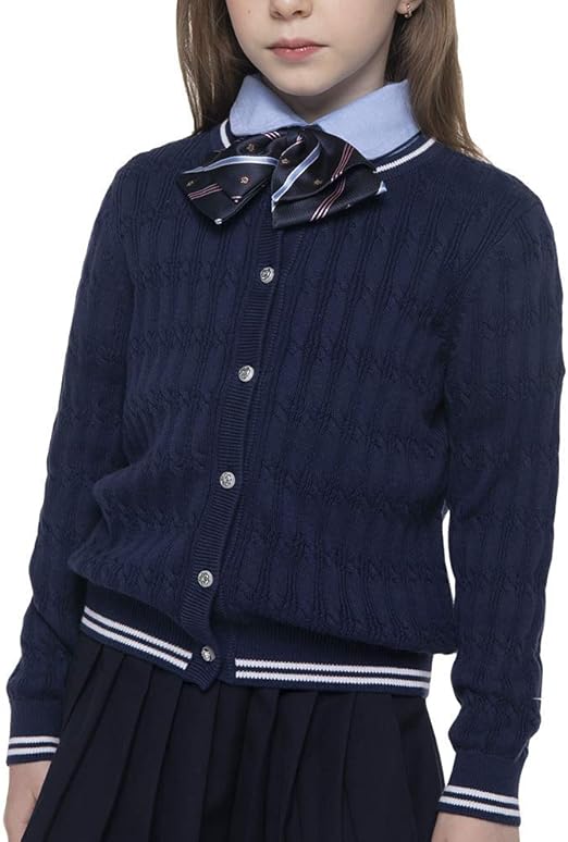 BOBOYOYO Girls Sweater Pullover, School Uniforms Sweater for Girls