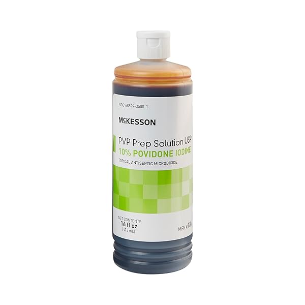 MCKESSON PVP PREP SOLUTION USP, 10% POVIDONE-IODINE, 16...