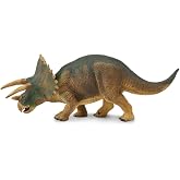 Safari Ltd. Triceratops Toy - 8 Inch Realistic Dinosaur Figure for Kids | 8 Inches, Ages 3+, Safety Tested, BPA Free PVC, Dinosaur Play, Classroom Paleontology, Cake Toppers