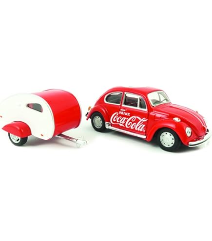 Amazon.com: Coca-Cola 1/43 1962 Volkswagen Cargo Van- Red : Arts