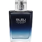 L'bel BLEU Intense NIGHT for Men Eau de Toilette Atomiseur by L'BEL PARIS 3.4 Oz (3.4 Oz)