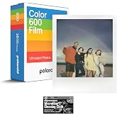 Polaroid Color Instant Film for 600 and i-Type Cameras Double Pack Bundle with a Cleaning Cloth