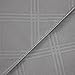 Duvet Cover Set with Zipper Closure-Grey Diamond Pattern, Twin (66