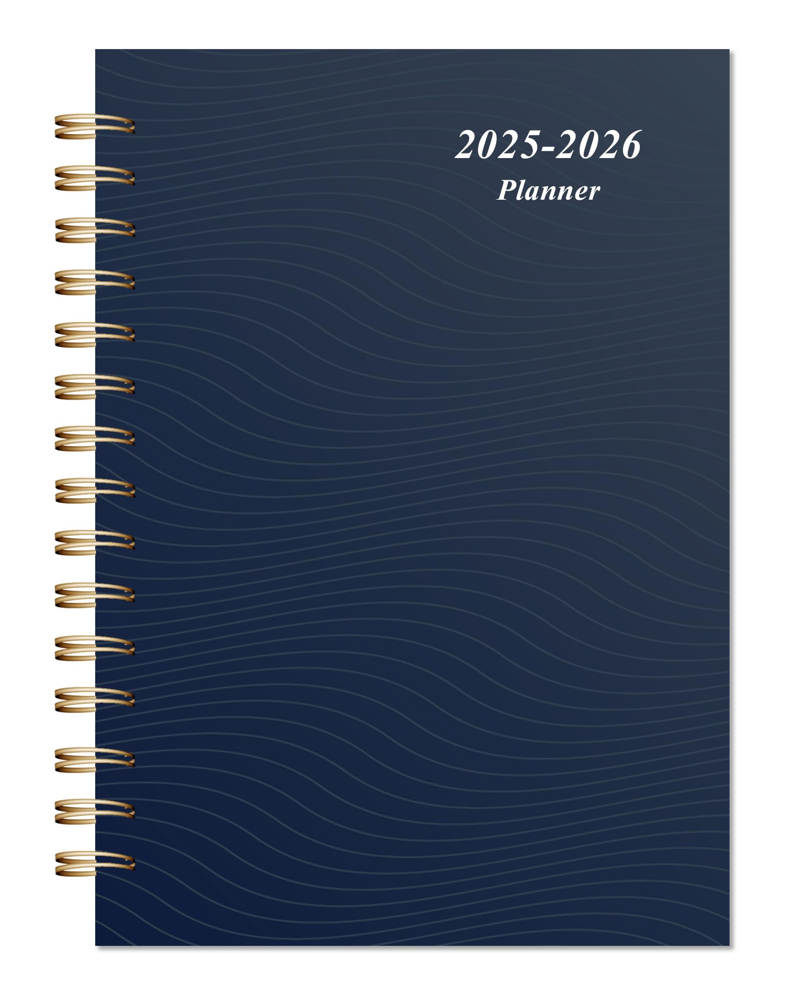 Photo 1 of Planner 2025-2026, Academic Year July 2025-June 2026 Weekly and Monthly Planner Calendar, 5" x 8" School Planners for Teacher & Student, Planning Agenda Book with Tabs - Blue